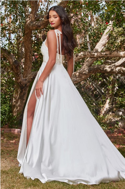 Vestido de Novia de satín. - Kookay Vestidos