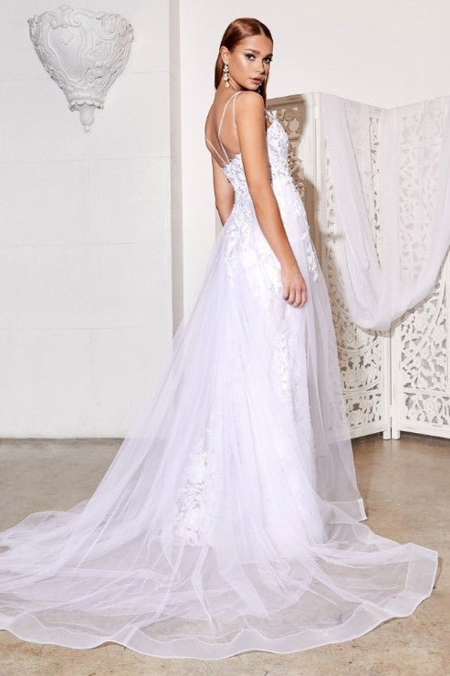 Vestido de Novia de encaje con sobrefalda - Kookay Vestidos